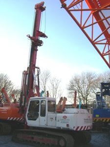 Used CZM EM400H compact pile driver for sale
