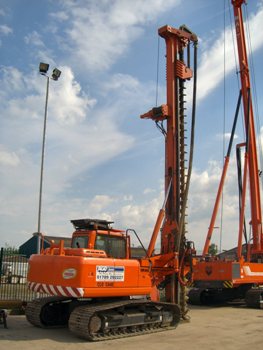 Used CZM EM400SM compact CFA / Prebore rig