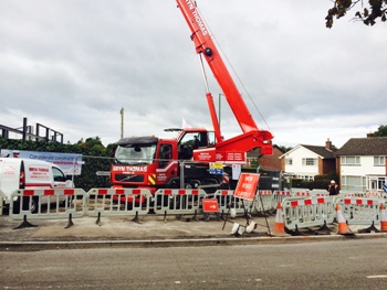 Marchetti MTK 35 truck crane