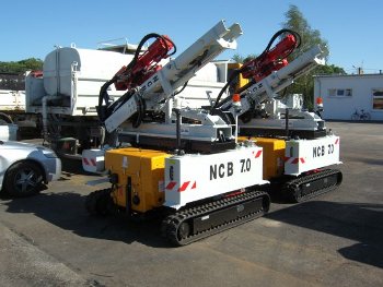 NCB 7.0 solar panel post driver