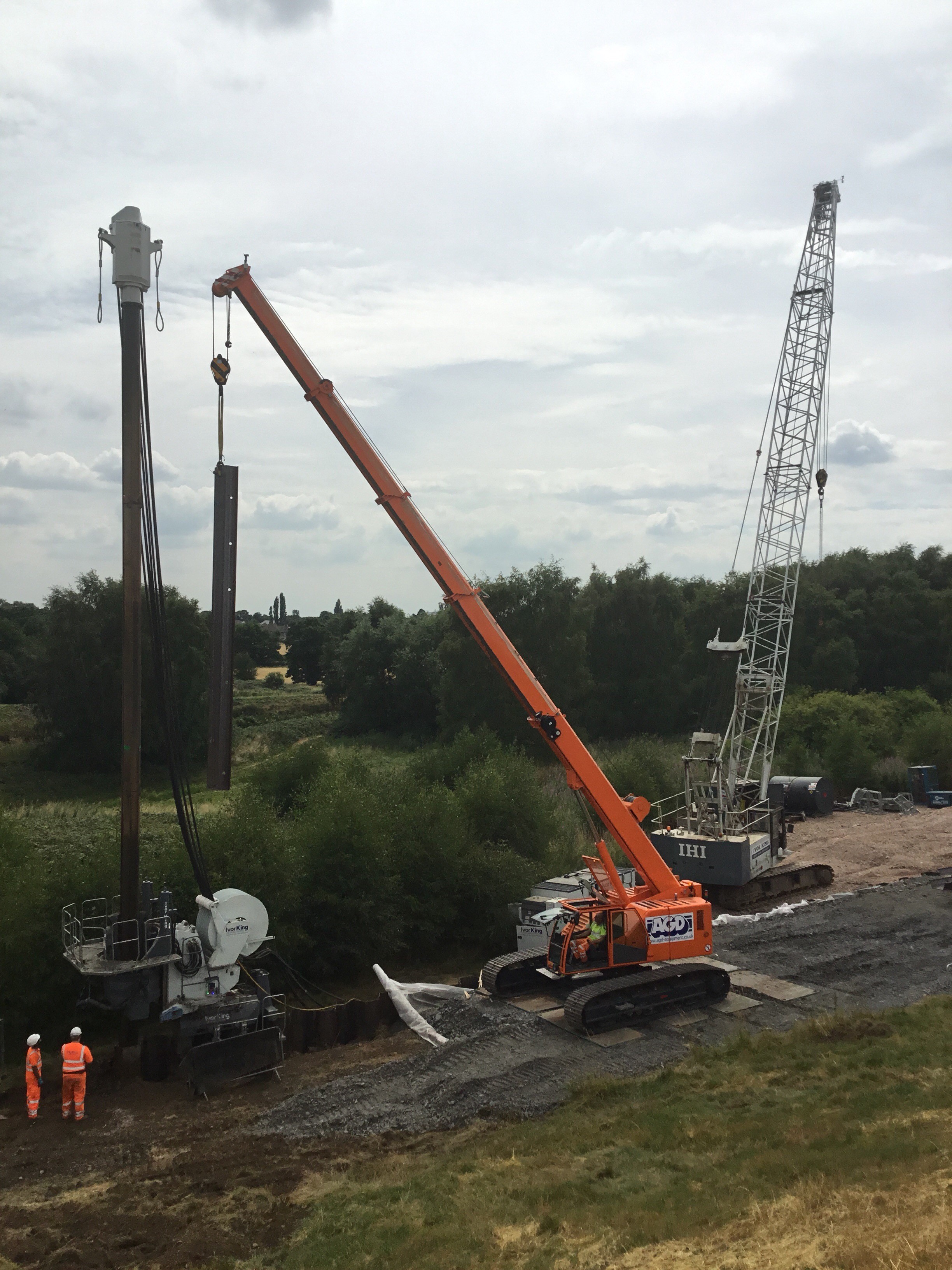 Marchetti Sherpina 25 tons telescopic crawler crane