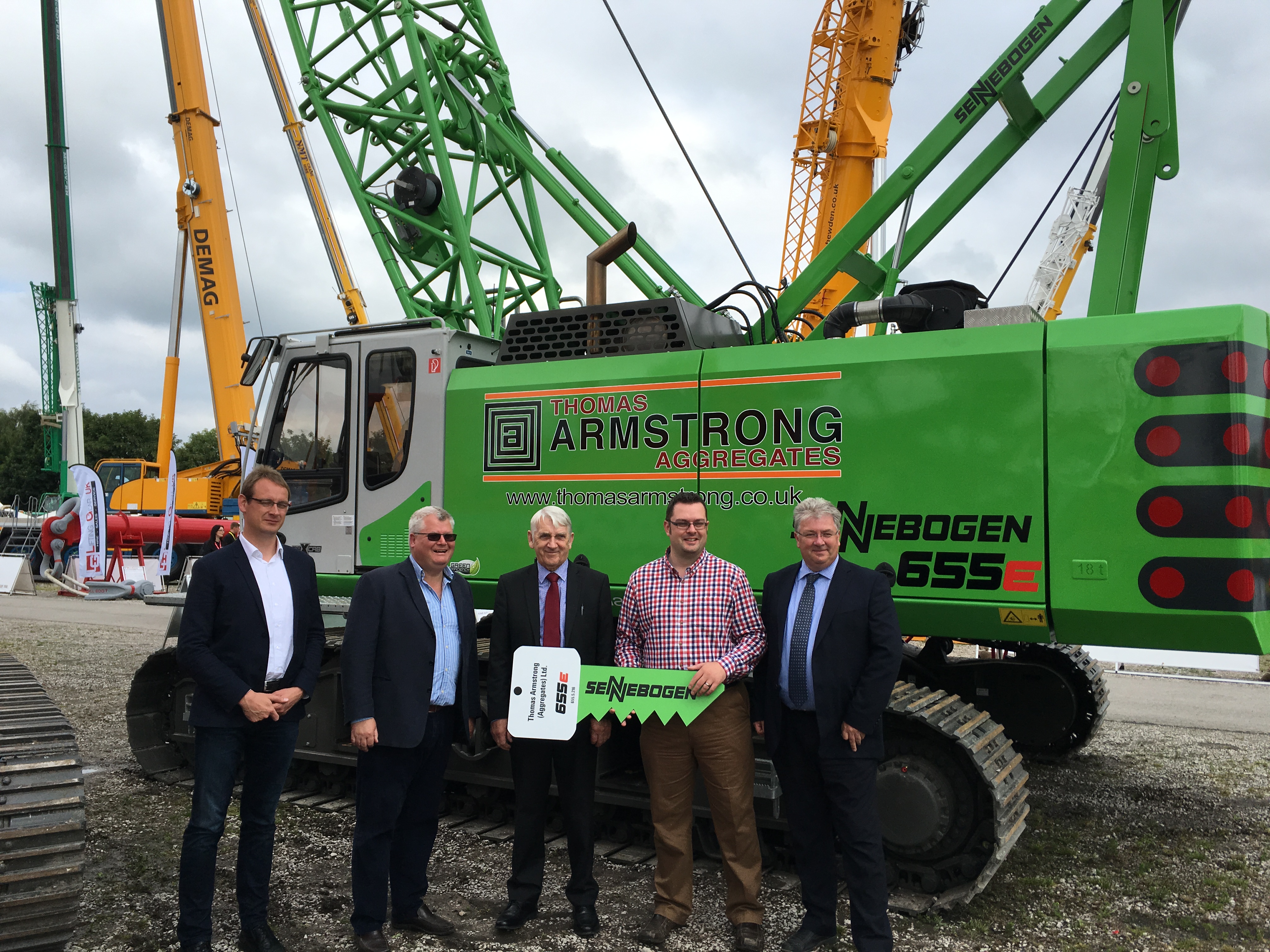 Sennebogen 655HD dragline