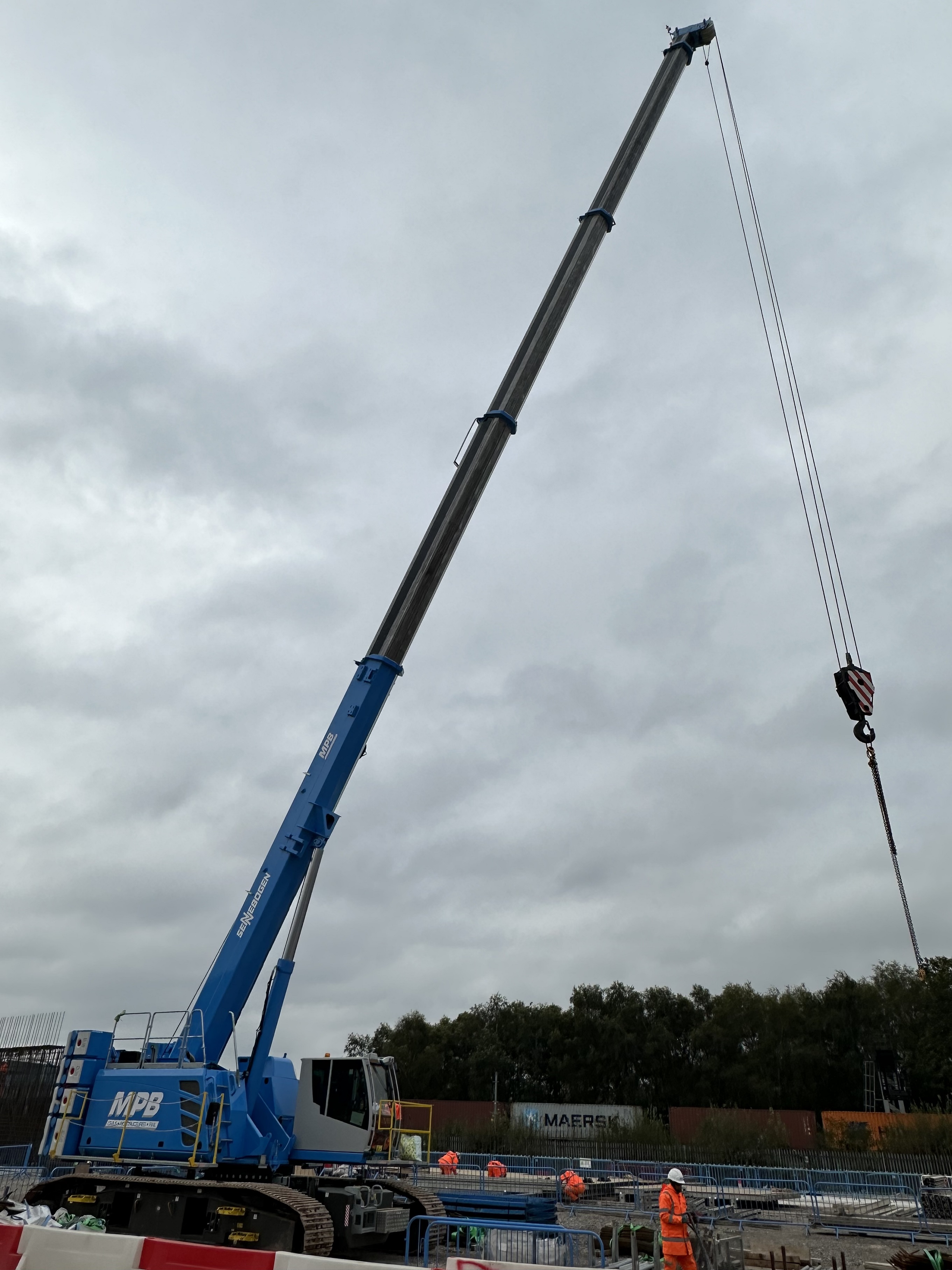 Brace of new model Sennebogen 683E cranes sold to MPB
