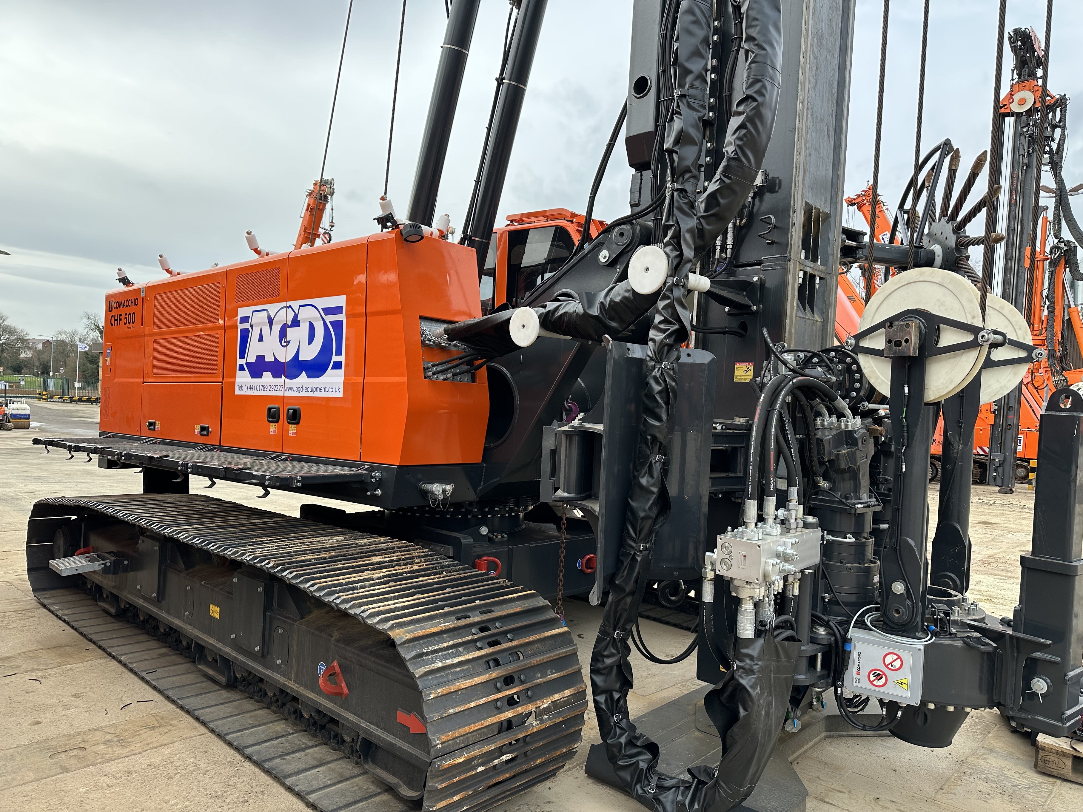 New Comacchio CHF500 CFA rig added to hire fleet