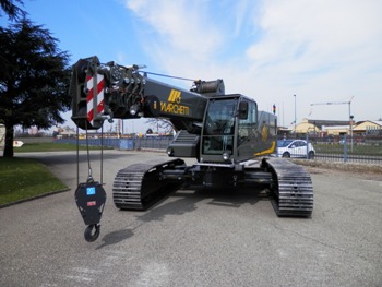 New Marchetti 25 tons compact telescopic crawler crane