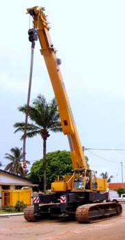 Marchetti Sherpa CW70.42 telescopic crawler crane