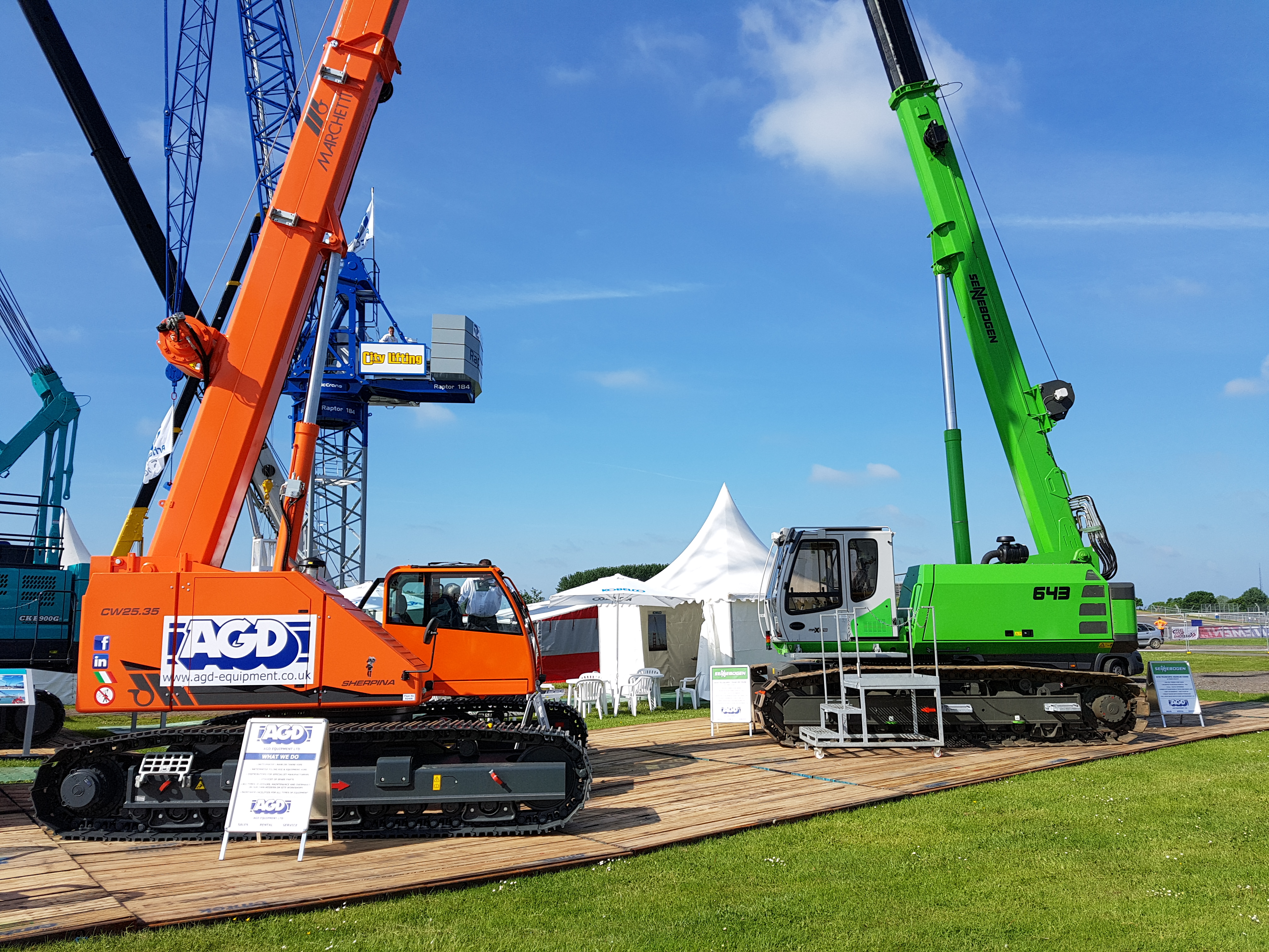 AGD exhibits at Vertikal Days Silverstone 2017