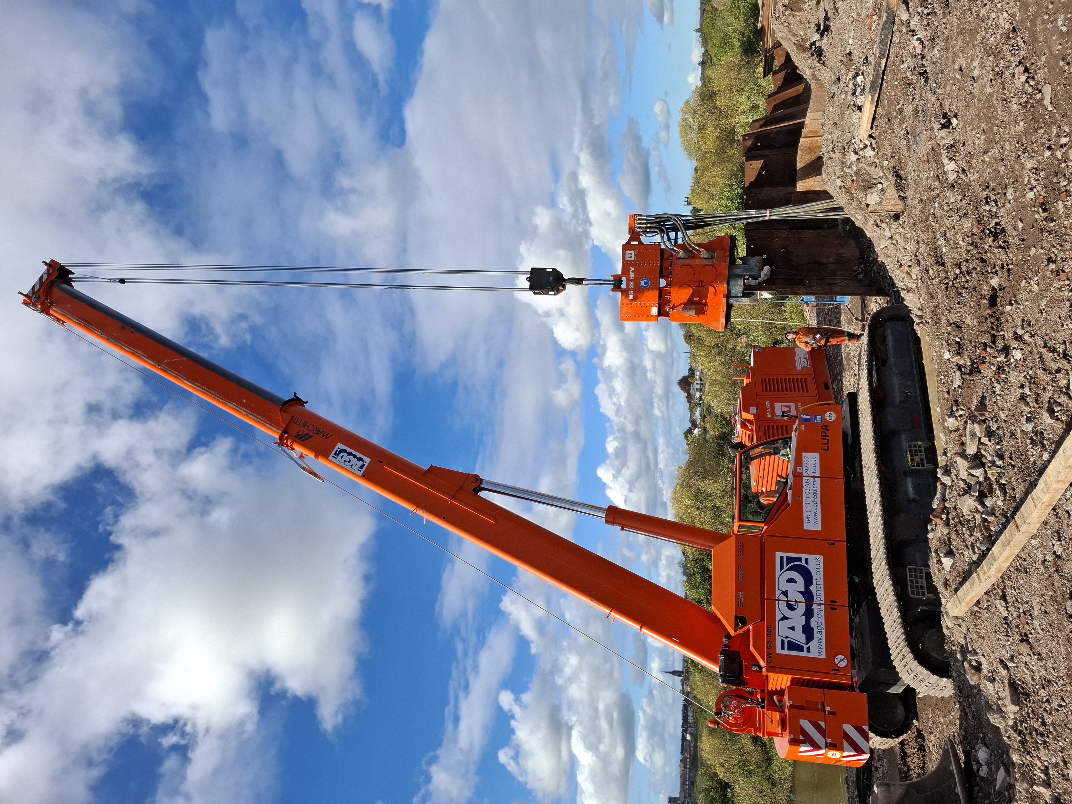 Marchetti Telescopic Crawler Cranes
