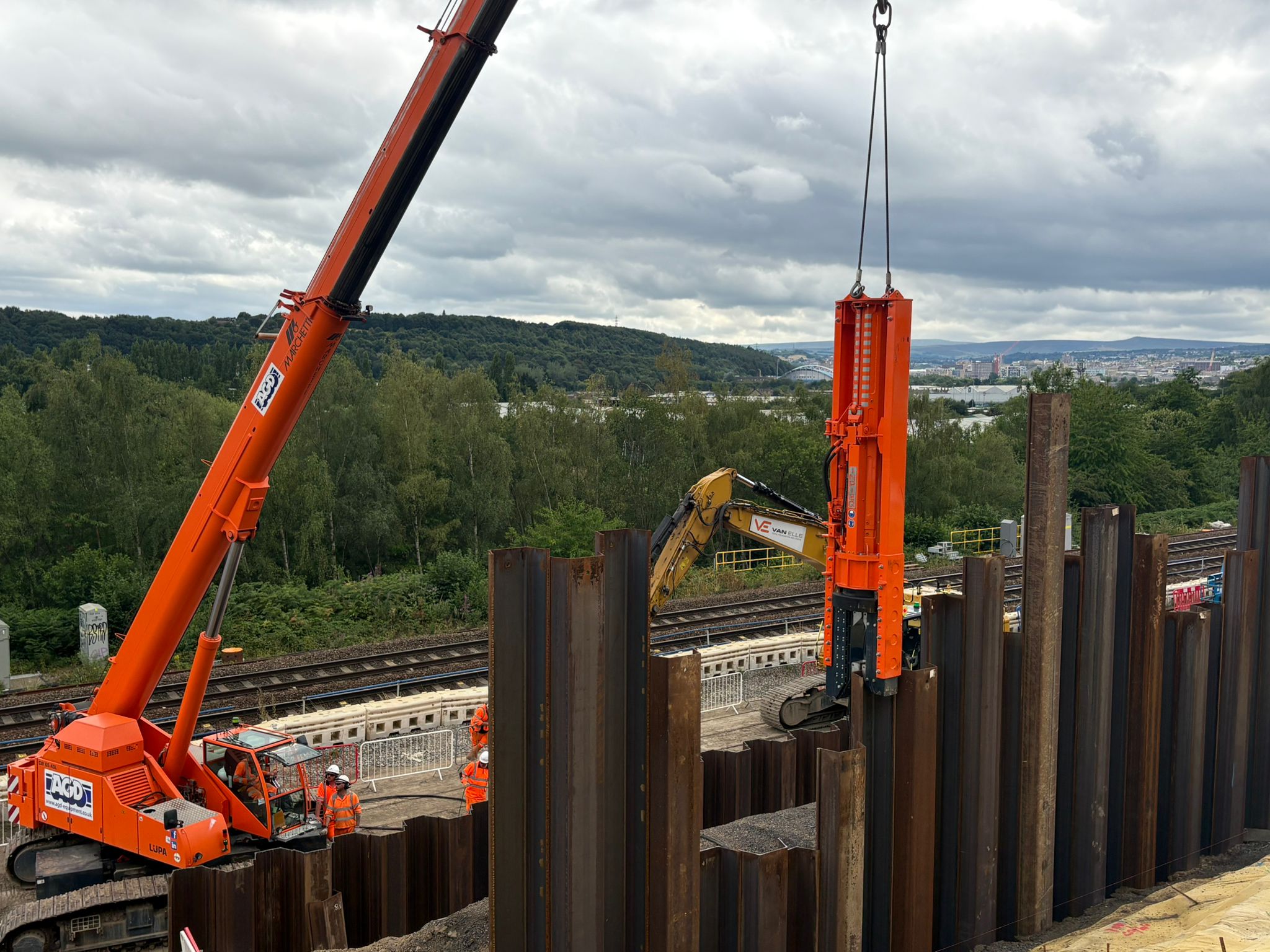 Crane Suspended Piing Impact Hammers