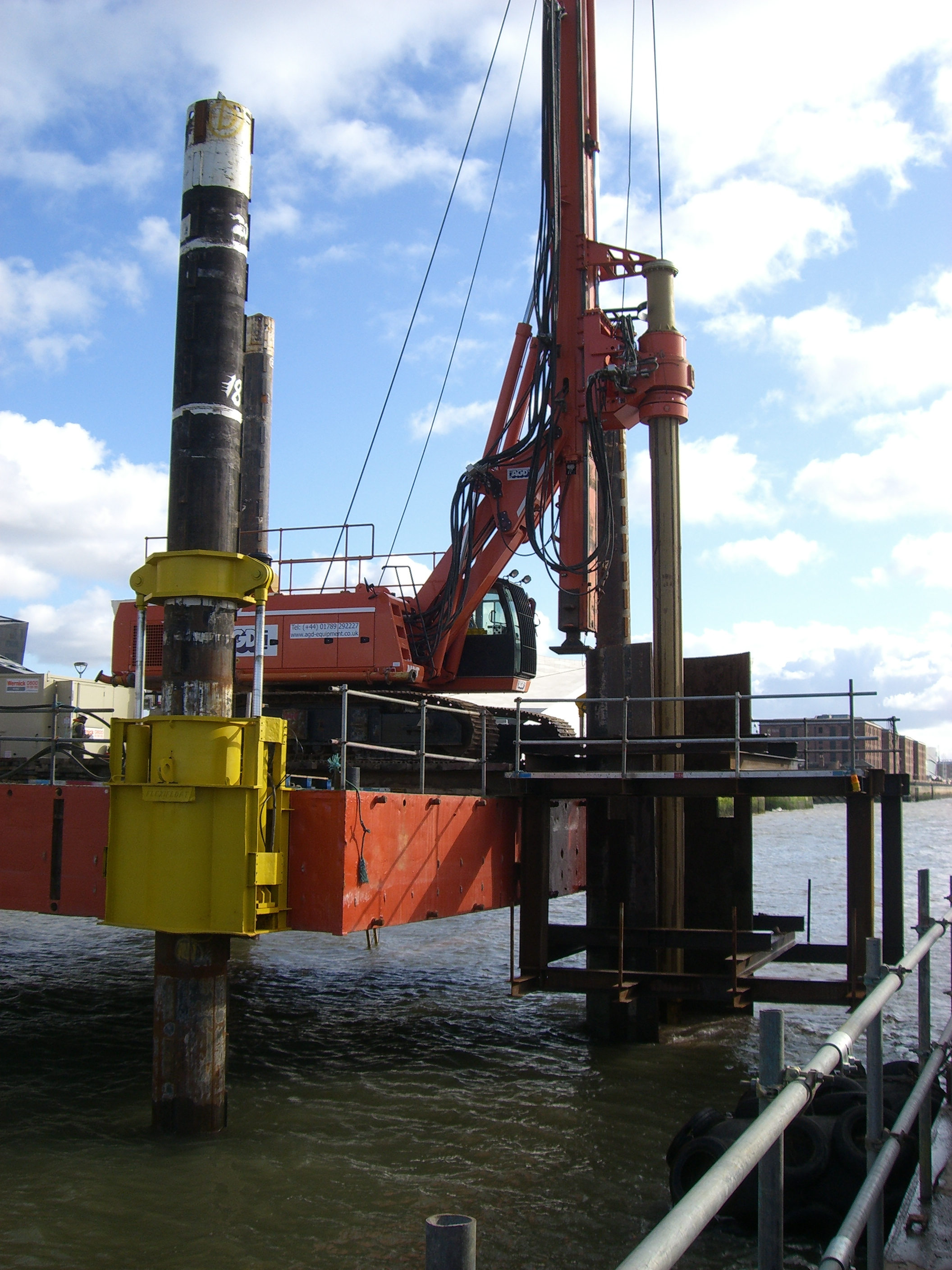 Rotary Piling Rig Hire