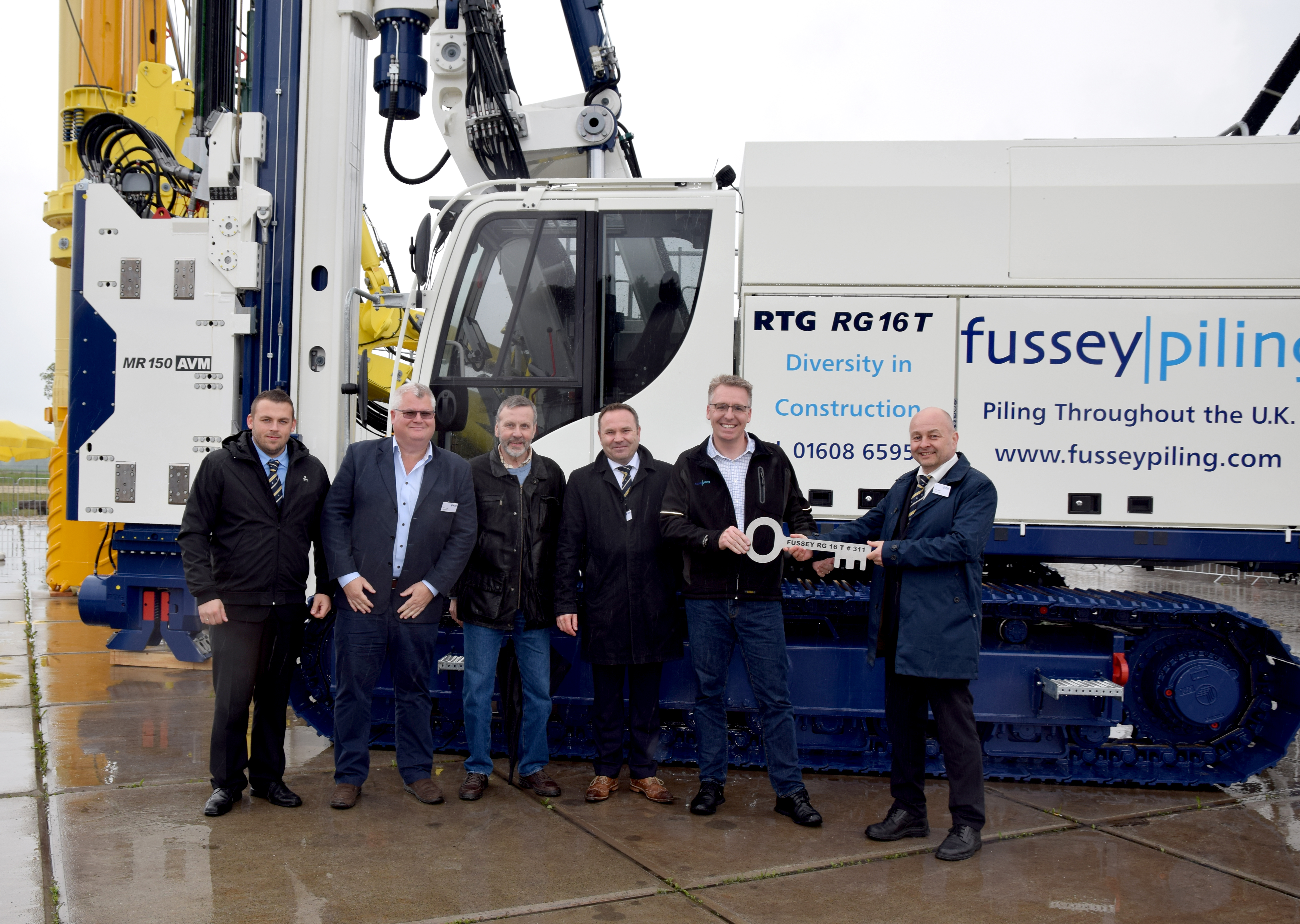 Fussey Piling choose RTG from AGD for the 3rd time!