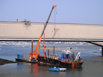 IHI CCH300T 30 tons telescopic crawler crane, Conwy, North Wales