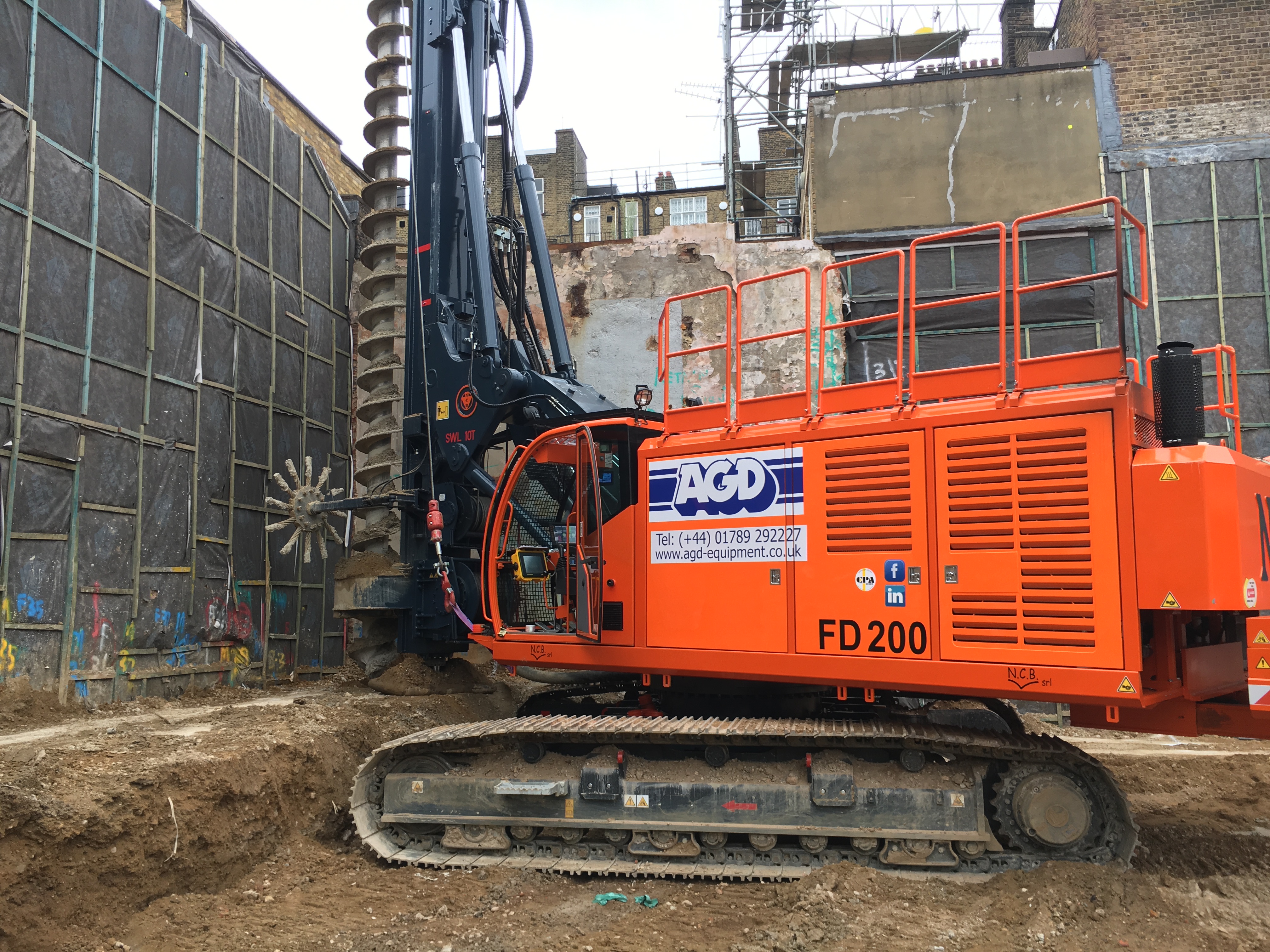 Powerful NCB FD200 CFA rig enters the UK market