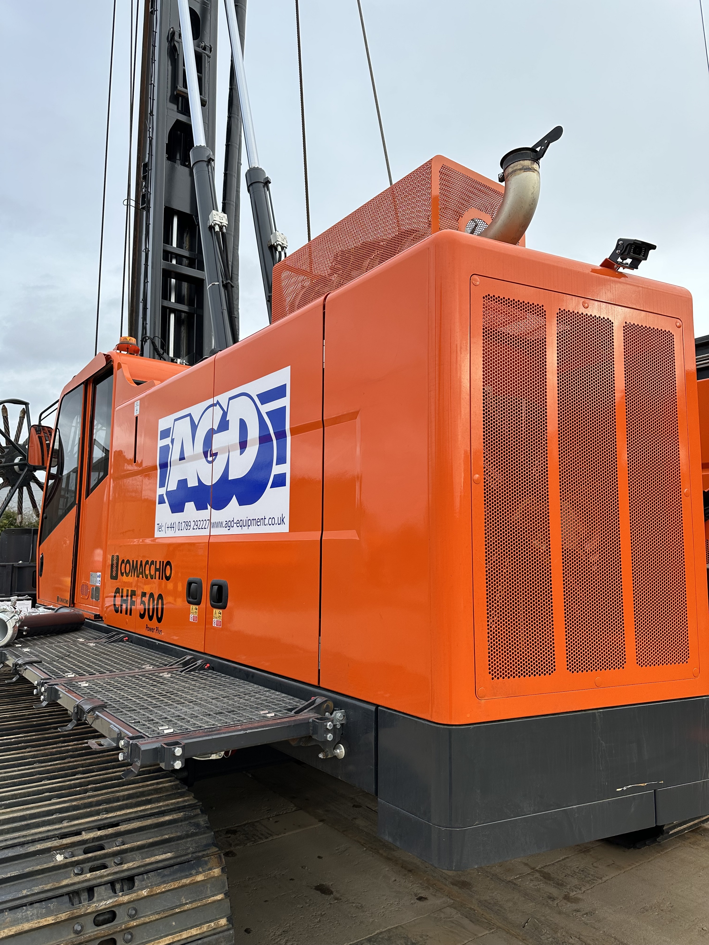 New Comacchio CHF500 CFA rig added to hire fleet