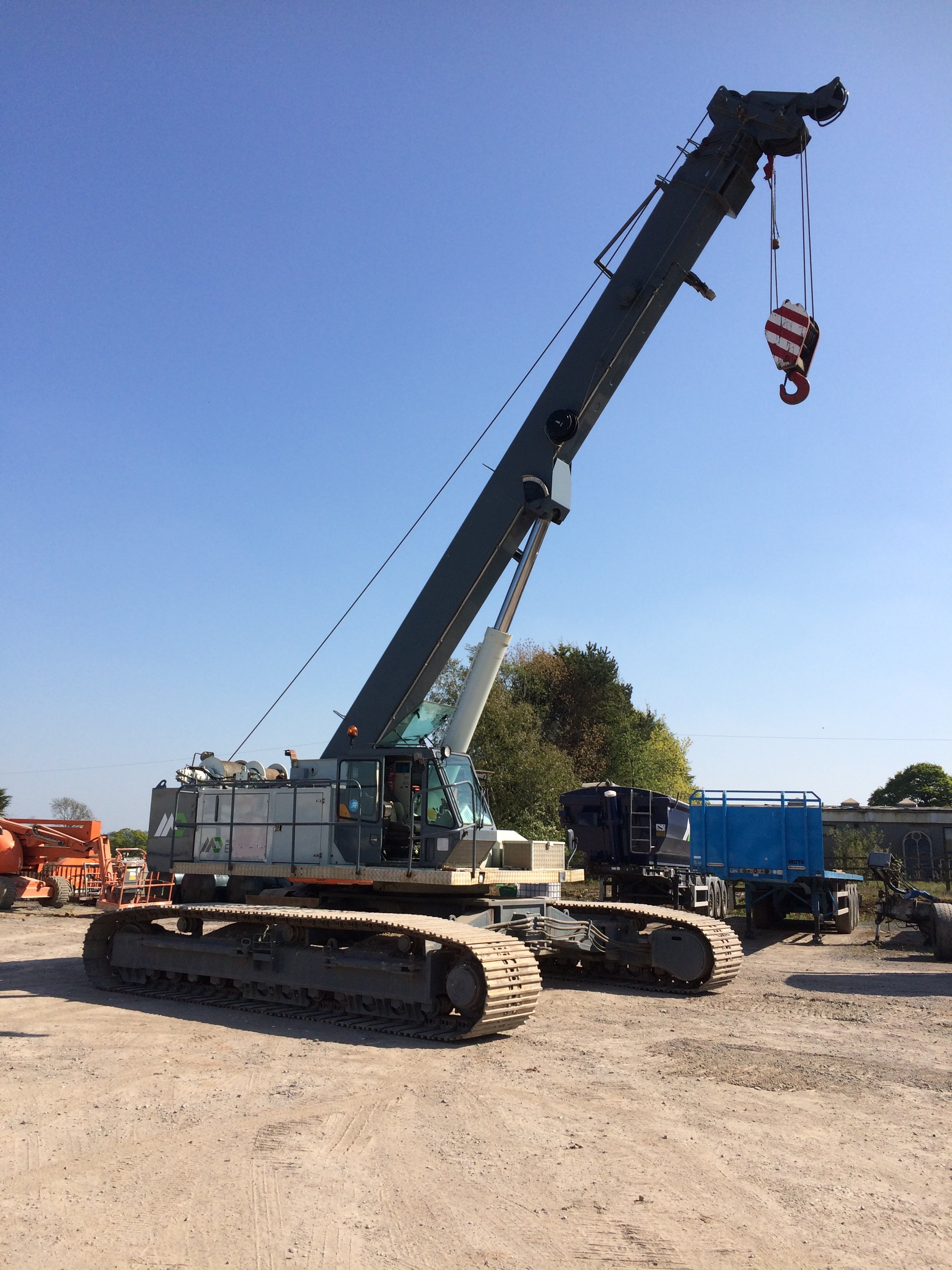 Used Terex A600C 60 tons telescopic crawler crane for sale
