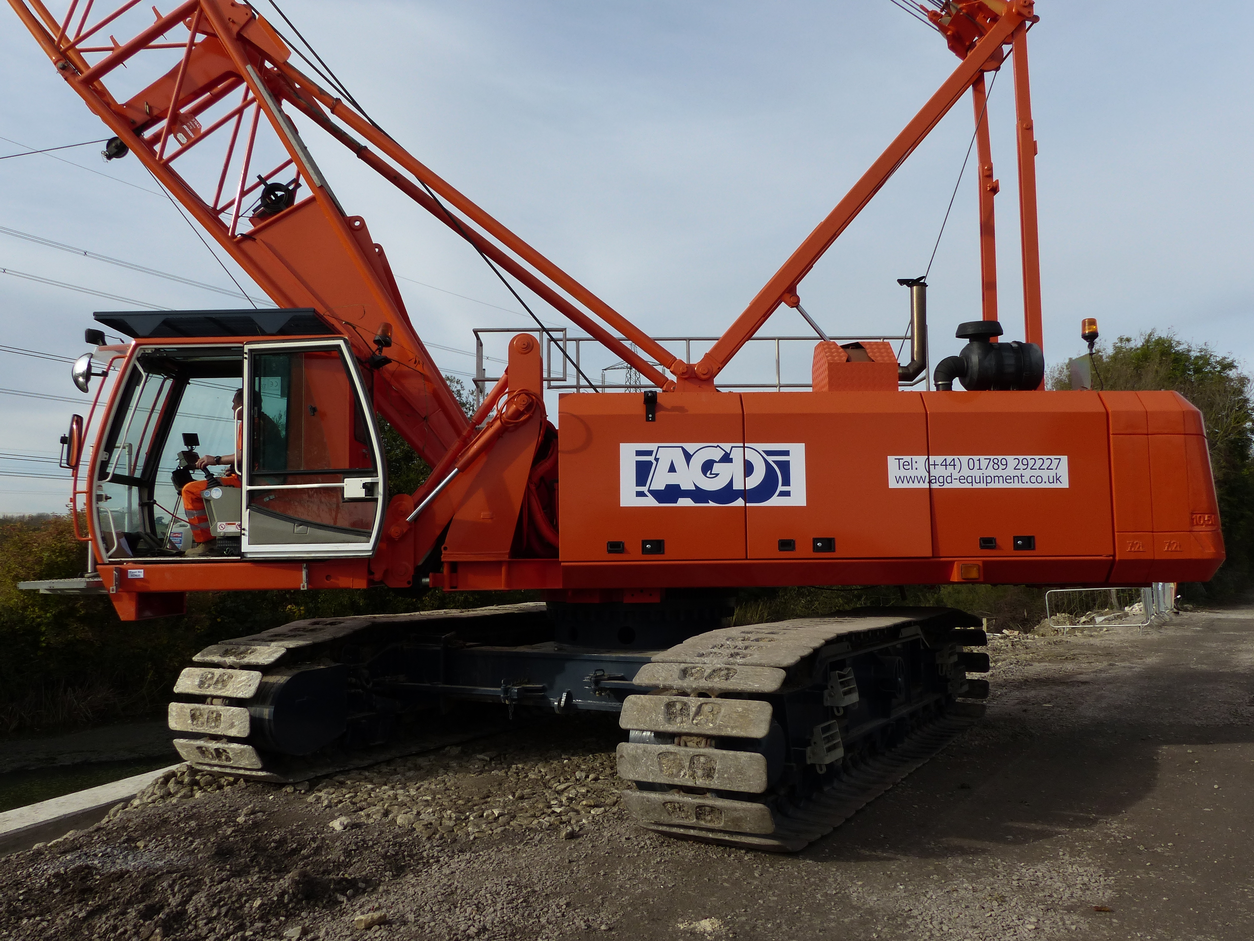 New Sennebogen lattice boom crawler cranes added to AGD fleet