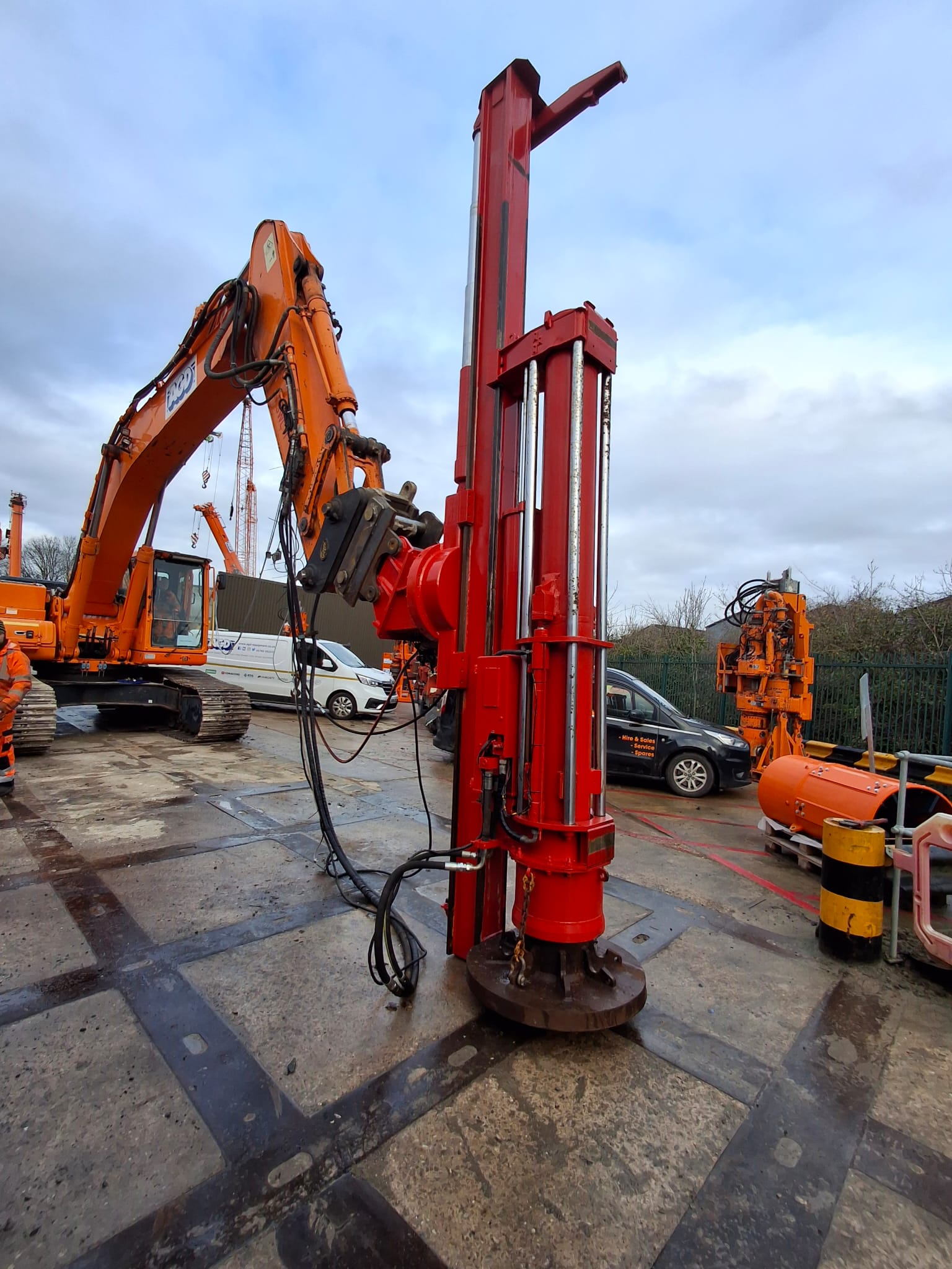 Used Fambo HR2000 hydraulic impact hammer for sale