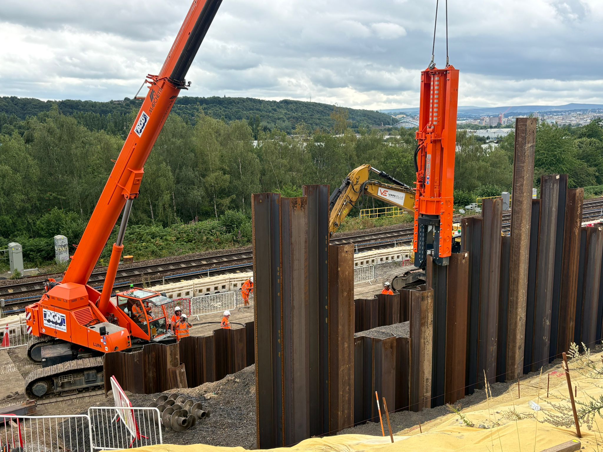 Crane Suspended Piling Impact Hammers
